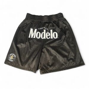 RARE RSVP Gallery Chicago Modelo Beer Mesh Athletic Basketball Shorts